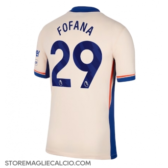 Chelsea Wesley Fofana #29 Maglia Gara Trasferta Repliche 2024-25